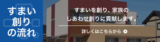 住まい創りの流れ